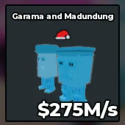 #AB Diamond Garama and Madundung With Santa Hat (Секретный … — Roblox, лот №218607