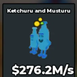 #AB Diamond Ketchuru and Musturu with Lucky Coin Trait (Сек… — Roblox, лот №218609