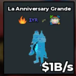 #AB Diamond La Anniversary Grande 1B s Has 1YR trait (Секре… — Roblox, лот №218618
