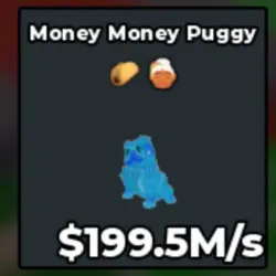 #AB Diamond Money Money Puggy Has Granny Rare Trait (Секрет… — Roblox, лот №218620