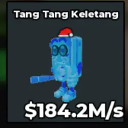 #AB Diamond Tang Tang Kelentang Has Santa Rare Trait (Секре… — Roblox, лот №218624