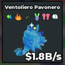 #AB Diamond Ventoliero Pavonero 1.8B s Has Bunny Ears Egg T… — Roblox, лот №218628