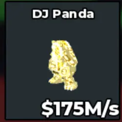 #AB Divine DJ Panda (Секретный персонаж) — Roblox, лот №218635