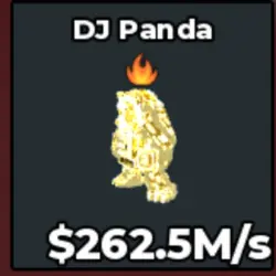 #AB Divine Dj Panda fire Trait (Секретный персонаж) — Roblox, лот №218638