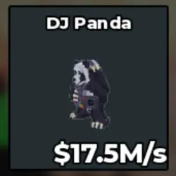 #AB DJ Panda (Секретный персонаж) — Roblox, лот №218581