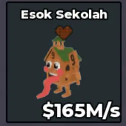 #AB Esok Sekolah with Chocolate Trait (Секретный персонаж) — Roblox, лот №218582
