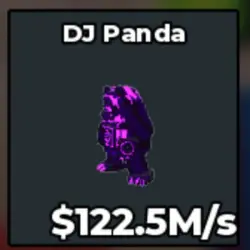 #AB Galaxy Dj Panda (Секретный персонаж) — Roblox, лот №218585
