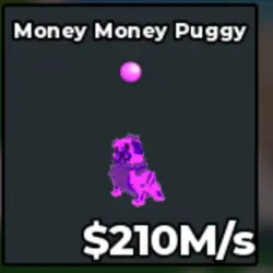 #AB Galaxy Money Money Puggy (Секретный персонаж) — Roblox, лот №218586