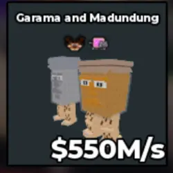 #AB Garama and Madundung 550M s Has Reindeer Pet (Секретный… — Roblox, лот №218590