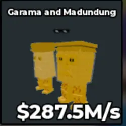 #AB Gold Garama and Madundung Has Caylus aura Shades Trait … — Roblox, лот №218599
