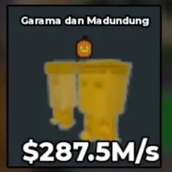 #AB Gold Garama And Madundung Has Pumpkin Trait Rare Trait … — Roblox, лот №218600