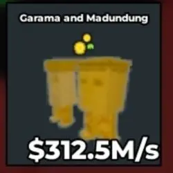 #AB Gold Garama and Madundung With Lucky Coin Trait (Секрет… — Roblox, лот №218606