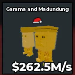 #AB Gold Garama and Madundung With Santa Hat Trait (Секретн… — Roblox, лот №218610