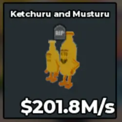 #AB Gold Ketchuru And Musturu With RIP Trait (Секретный пер… — Roblox, лот №218611