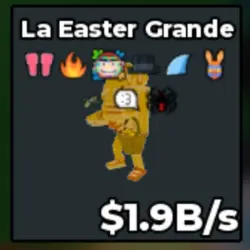 #AB Gold La Easter Grande 1.9B s Has Bunny Ears Egg 9 Trait… — Roblox, лот №218614