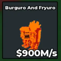 #AB Lava Burguro and Fryuro 900M s (Секретный персонаж) — Roblox, лот №218641