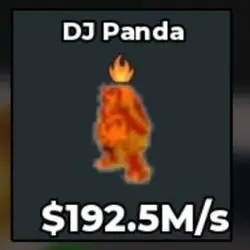 #AB Lava DJ Panda Has One Trait (Секретный персонаж) — Roblox, лот №218645