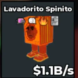#AB Lava Lavadorito Spinito 1.1B s (Секретный персонаж) — Roblox, лот №218648