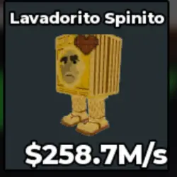 #AB Lavadorito Spinito With Chocolate Trait Very Rare Trait… — Roblox, лот №218654