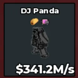 #AB Phantom DJ Panda Has 2 Trait (Секретный персонаж) — Roblox, лот №218666