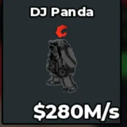 #AB Phantom DJ Panda Has Crab Trait (Секретный персонаж) — Roblox, лот №218667