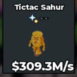 #AB Tictac Sahur 309.3M s With Caylus Aura Shades Trait Ver… — Roblox, лот №218692