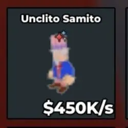 #AB Unclito Samito Has Firework Trait (Brainrot God персона… — Roblox, лот №218694