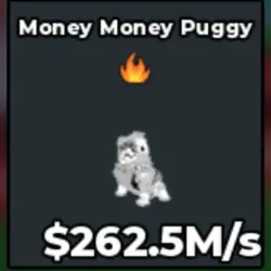 #AB Yinyang Money Money Puggy (Секретный персонаж) — Roblox, лот №218699