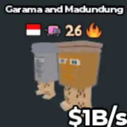 #CM Garama and Madundung 1B s Clean Trait (With Rare 26 Tra… — Roblox, лот №218701