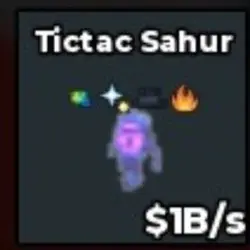 #CZ Crystal Tictac Sahur 1B (Секретный персонаж) — Roblox, лот №218709