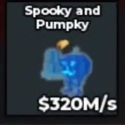 #CZ Diamond Spooky and Pumpky 320M (Секретный персонаж) — Roblox, лот №218711