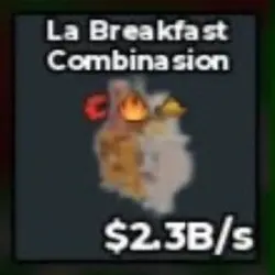 #CZ LA Breakfast Combinasion 2.3B Good for Collector (Секре… — Roblox, лот №218725