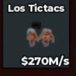 #CZ LOS TICTACS 270M (Секретный персонаж) — Roblox, лот №218733