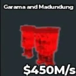#H Cursed Garama and Madundung 450M s (Секретный персонаж) — Roblox, лот №218762