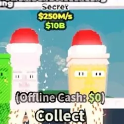 #H Garama and Madundung With Santa Hat (RARE TRAIT) (Секрет… — Roblox, лот №218768