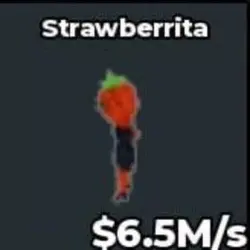 #H Strawberrita (Секретный персонаж) — Roblox, лот №218781