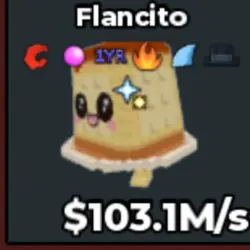 #N Flancito 103.1M s has 6 traits for craft (Секретный перс… — Roblox, лот №218790