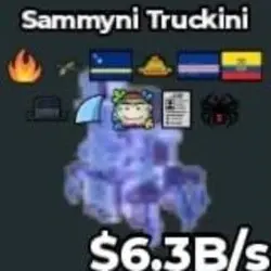 #RE Crazy Rare Crystal 6.3B Sammyni Truckini LOW Exist Very… — Roblox, лот №218817