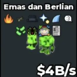 #RE Crazy Rare Radioactive 4B Gold and Diamond Good Traits … — Roblox, лот №218823