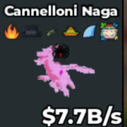 #RE Super Rare 1 of 1 Candy 7.7B Dragon with Fire Traits Cl… — Roblox, лот №218833