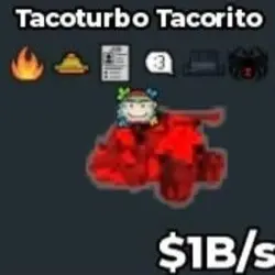 #XR Cursed Tacoturbo Tacorito 1B s Rare (Секретный персонаж) — Roblox, лот №218861
