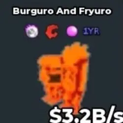 #XR Lava Burguro and Fryuro 3.2B s with 1YR Traits (Секретн… — Roblox, лот №218722