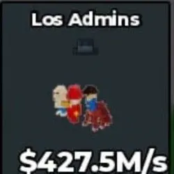 #XR Los Admins 427.5M s (Секретный персонаж) — Roblox, лот №218726