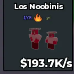 #Y Bloodrot Los Noobinis with 1yt Trait (Секретный персонаж) — Roblox, лот №218741