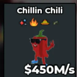 #Y Chillin Chili With Firework Rare Trait 450M s (Секретный… — Roblox, лот №218744