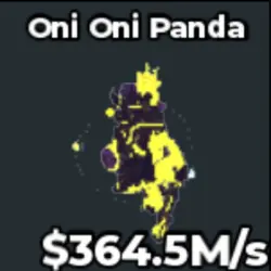 #Y Eclipse Oni Oni Panda (Секретный персонаж) — Roblox, лот №218761