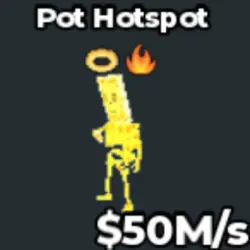 #Y Exclusive Divine Pot Hotspot With Halo Trait Very rare (… — Roblox, лот №218767