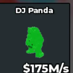 #Y Rainbow Dj Panda (Секретный персонаж) — Roblox, лот №218799