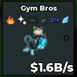 #ZN Cyber Gym Bros 1.6B s - 1yr Traits (Секретный персонаж) — Roblox, лот №218810