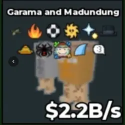 #ZN Garama and Madundung 2.2B s - 11 Traits RARE (Секретный… — Roblox, лот №218814